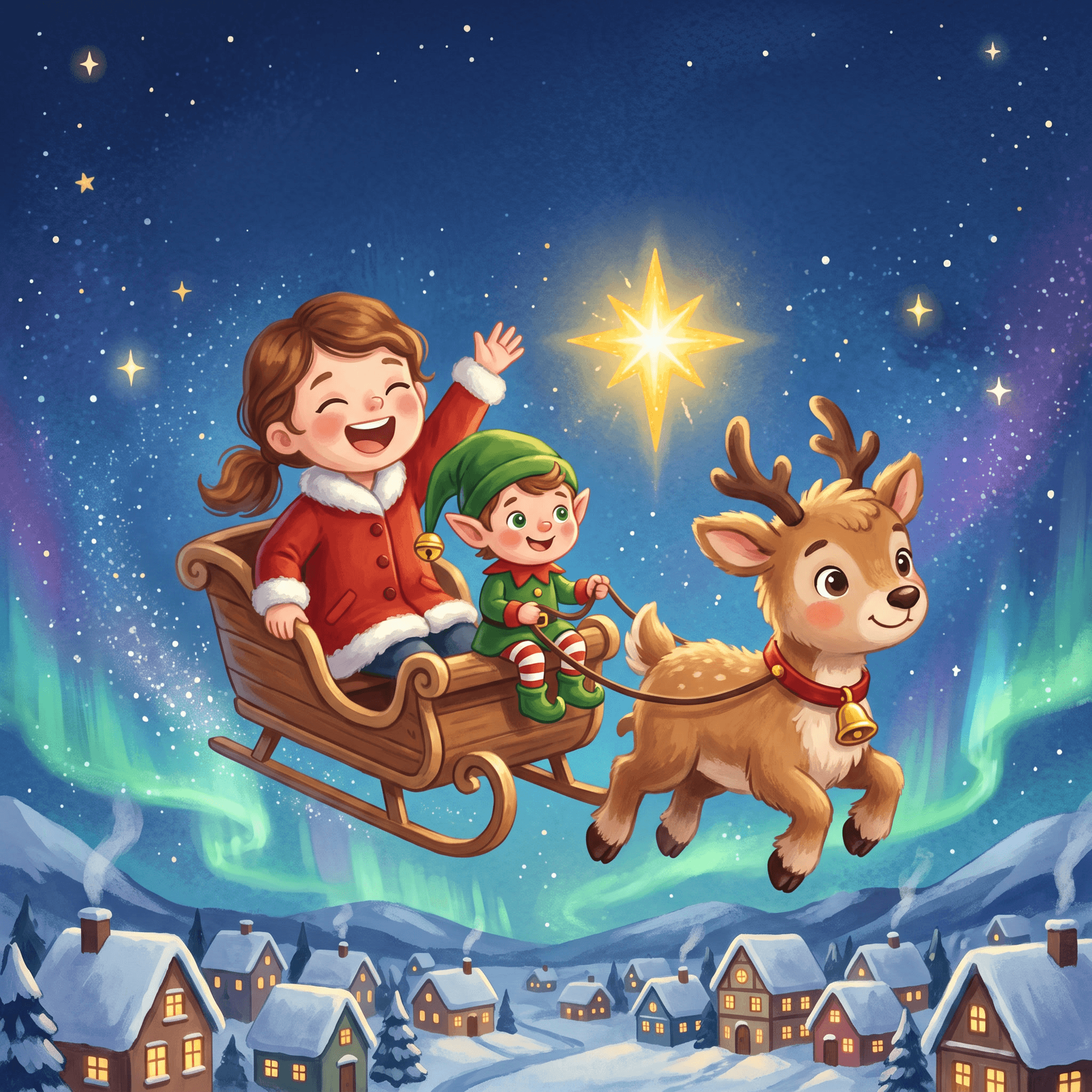 Your child Saves the Christmas Magic
