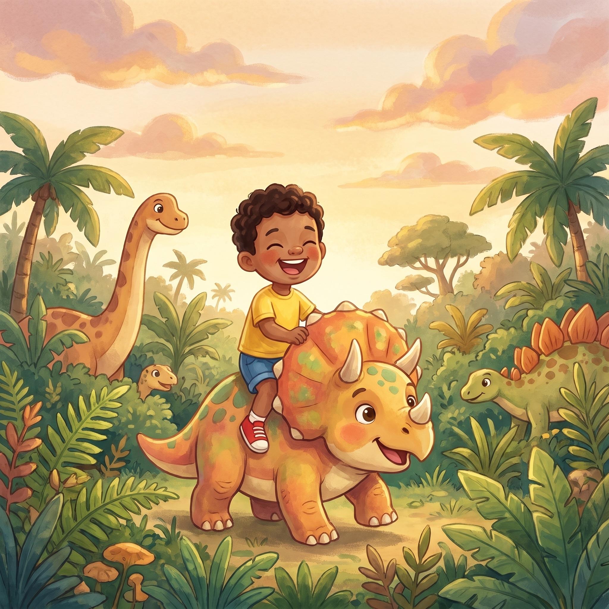 Your child in Dino Land