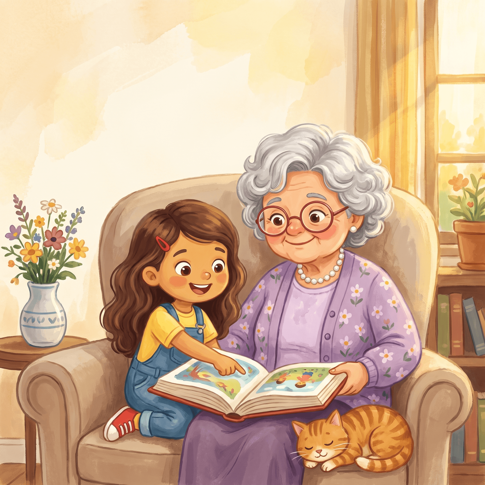 Your child and Grandma